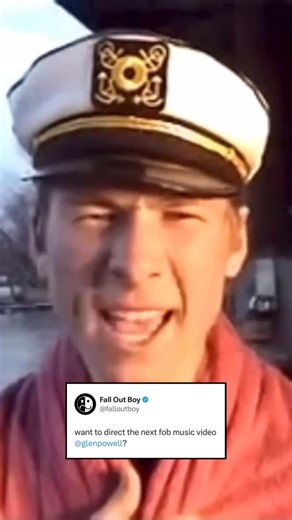 Stereogum on Instagram: "it was a phase #GlenPowell #FallOutBoy #SNL"