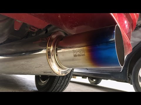 HKS Muffler Exhaust (Medium and Large Cans)