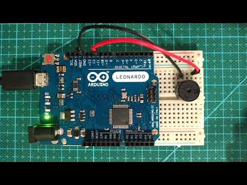 Tetris theme (Type A) on an Arduino