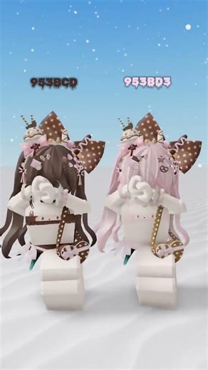 roblox labubu and neapolitan matching girls outfit idea