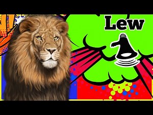 Odgłosy lwa - ryk lwa - jaki głos wydaje lew - nauka zwierząt