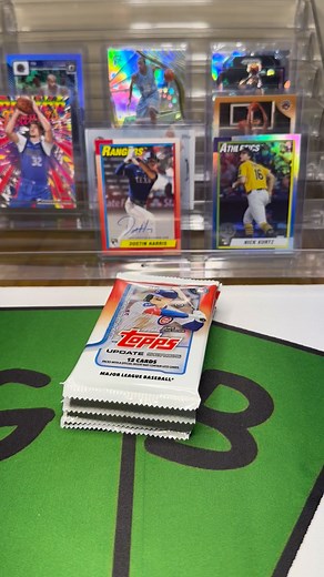 10K views · 58 reactions | 2025 Topps Update Series Baseball Day 1. We have hobby packs this week so let’s hope we can find something great! #baseball #baseballcards #baseballcardopening #topps #toppsbaseball #toppsbaseballcards #toppsupdate #toppsupdateseries #2025baseball #2025baseballcards #2025toppsbaseball #2025toppsupdate #2025toppsupdateseries #rookiecard #rookiecards #packopening #cardopening #cardpackopening #likeandfollow #NewVideosDaily | JGB Cards | Facebook