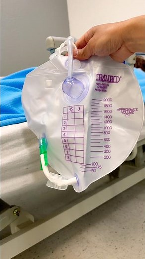 Foley Catheter #nursing #nurse #registerednurse #nursingskills #nursestudent #nursingtips #urine