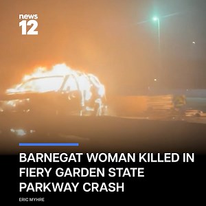 FATAL CRASH: A Barnegat woman was killed in a crash on the Garden State Parkway in Woodbridge. - https://bit.ly/3MZpPS5 | News 12 New Jersey