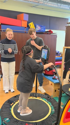 Our heartfelt appreciation to Ben Gulleyan son of CTC Academy Fair Lawn teacher Louise Gulleyan@lg10180 , for creating and generously donating a device holder that solves the challenge of helping students use their communication devices while on the trampoline. His ingenuity and kindness are truly appreciated. Thanks also go to CTC Therapist Diane Callari@diane.callari.slp.atp who served as his advisor throughout the project. For the full story, visit our “In the News” section at https://ctcacad
