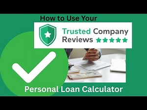Personal Loan Calculator - How to Use