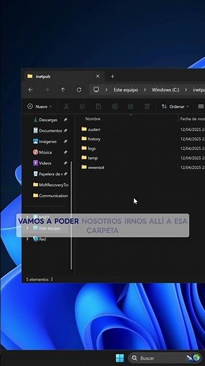 Por supollo en #Windows11 puedes tener un servidor web con #IIS #webserver