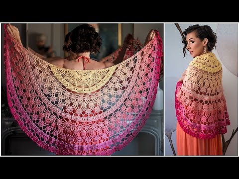 Step-by-Step: How to Start Crocheting the Stunning, Beginner Friendly Alectrona Shawl!