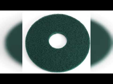 Review: 2pcs 437.056 Cleaning Pad for Orbiter, 12in Green Floor Scrubber Buffer Polishing Pads...