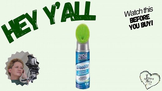 Watch Honest Review of Woolite Carpet & Upholstery Foam Cleaner on Amazon Live