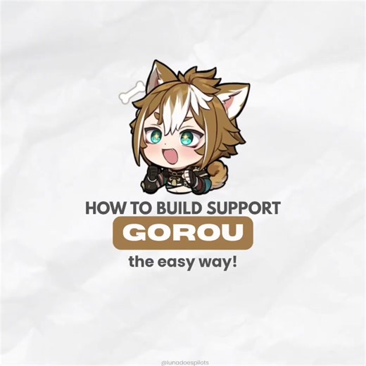 GOROU Support Build Guide for Genshin Impact