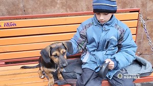 206K views · 21K reactions | When he was a mere puppy, Rem was saved by Donetsk police in Bahmut under russian shelling. Thanks to love and care, he grew to be a healthy and cheeful dog and now lives with the police unit permanently. Although officially not a service dog, he accompanies his friends everywhere and, because of his loving and easy-going nature, he comforts those in need during the war. We are on Twitter: https://twitter.com/InUAOfficial | In Ukraine | Facebook