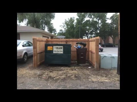 Dumpster Enclosure