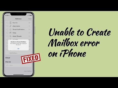 How to Fix Unable to Create Mailbox The Mailbox couldn't be Created on the Server?