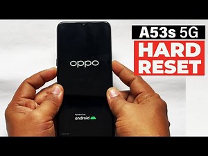 OPPO A53s 5G : Hard Reset | Unlock Pin Pattern Password | Format