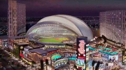 Expansive phases revealed for 26-acre A’s stadium site