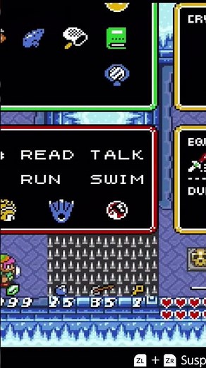 The Legend of Zelda: A Link to the Past – Ice Palace Dungeon Map – Hookshot, Hammer & Hidden Chest