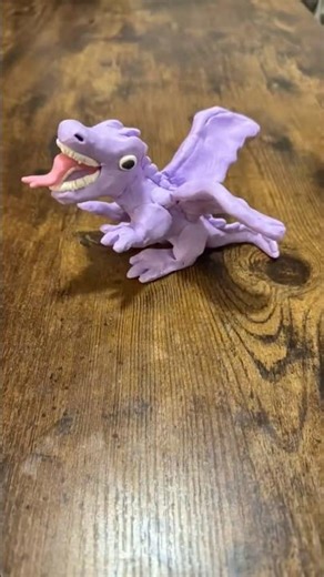 Dragon Clay Stop Motion Animation #claymation #dragon #stopmotionanimation #chicken #stopmotion