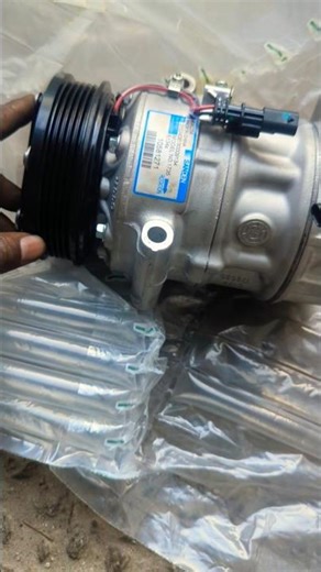 Mg Ac Compressor Replacement #shorts