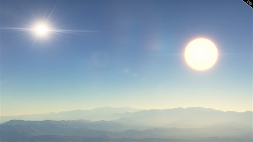 How a planet could orbit seven suns without flying apart