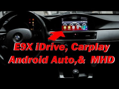 Apple Carplay/Android Auto/MHD on E9X iDrive | Avin 8.8 iDrive installation | E9X iDrive Upgrade