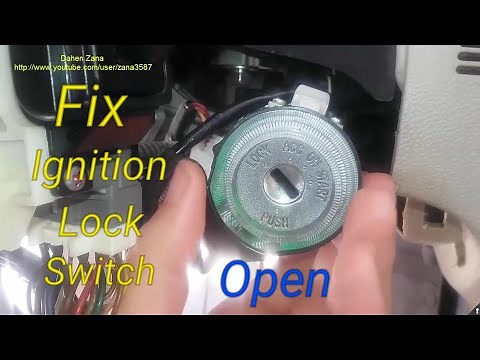 Fix ignition lock switch - Kia sportage ( video 24)