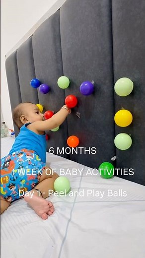 Day 1 of Baby Activities | Play based learning | Baby games #creativeplay #playfulactivities