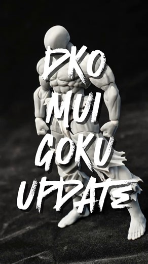 DKO Mastered Ultra Instinct Goku Action Figure Update