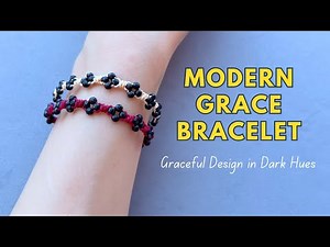 Elegant & Minimal: Modern Grace Macrame Bracelet DIY | Perfect for Evening & Formal Looks