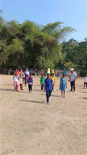 Cone Race(Girls)//# Funny moments at school (Annual Sports 2025)