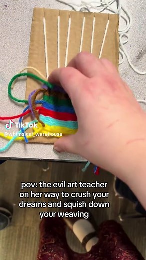 The Joys of Teaching Weaving in Art Class