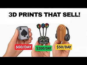 10 Best 3D Prints That Actually Make Money
