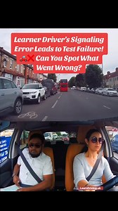 12K views · 44 reactions | Learner Driver’s Signaling Error Leads to Test Failure! ❌ Can You Spot What Went Wrong? #DrivingTestFail #LearnerDriver #RoadSafety #SignalingError #DrivingMistake #TestFail #DrivingLessons #NewDriver #DrivingTips #WatchClosely #DrivingSchool #LearnToDrive #RoadMistakes #DriverTraining #DrivingJourney #TrafficMistake #SafeDriving #DrivingExam #TestDayBlunder #DrivingFails | LearnDriving.uk | Facebook