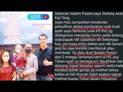 🔴 Melalui Pelayanan DOA LIVE ini Pihak GEREJA & IGD RUMAH SAKIT dibuat Takjub akan KUASA TUHAN YESUS
