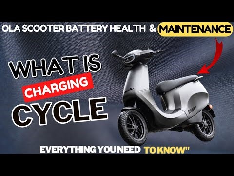 ola scooter battery health & maintenance | what is charging CYCLE | everything you need to know💥