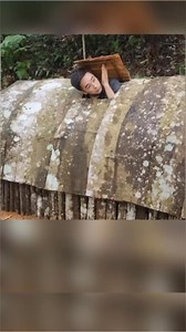 1.2K views · 15 reactions | Create a safe shelter to survive in the forest #camping #campingfire #survivalcamp #bushcraft #build | Woodland Camping | Facebook