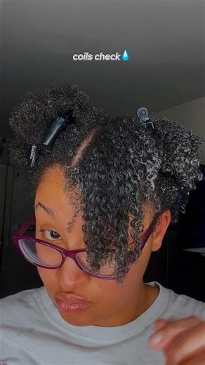 COILS CHECK➰💧| bouncy and healthy ✅