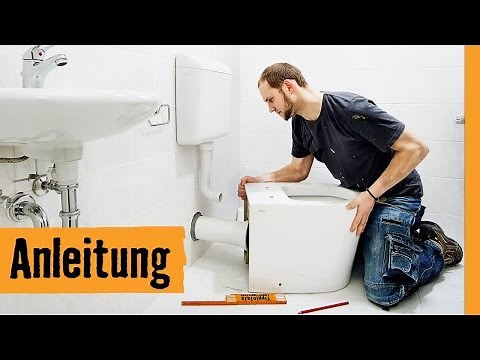Stand-WC austauschen | HORNBACH Meisterschmiede
