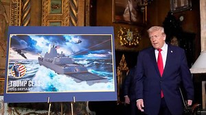 Donald Trump anunció la construcción de nuevos buques de guerra: "Serán 100 veces más poderosos"