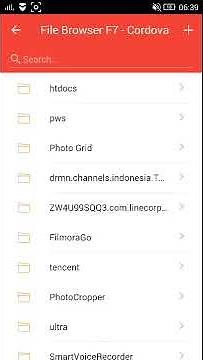 Create A File Browser Using Cordova + Framework7