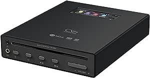 SHANLING Portable Stereo CD/DAP Player EC Mini, USB DAC, Dual 9219MQ DAC, 384 kHz/32 Bit, DSD256, Bluetooth5.0, MQA-CD Support, 248mW@32 Output, Supports 2TB MicroSD Card