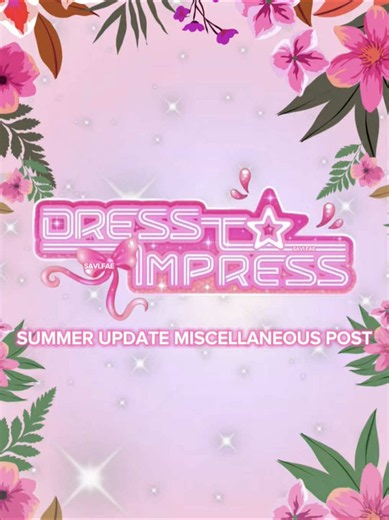 Dress To Impress: New 2026 Summer Patterns Sneak Peek