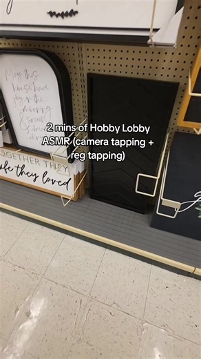 2 Minutes of Relaxing Hobby Lobby ASMR