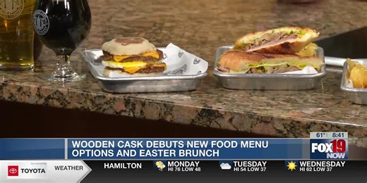 Wooden Cask debuts new food menu options and Easter Brunch