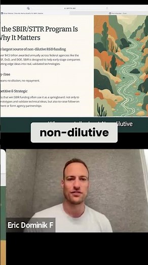 SBIR/STTR Grants: Your Key to Non-Dilutive Funding Revealed! #shorts