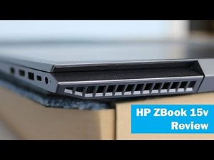 HP ZBook 15v Review (Affordable Mobile Workstation)