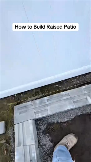 30K views · 197 reactions | How to Build Raised Paver Patio Start 2 Finish #fyp #downesconstruction #DIY #construction #constructiontok #pavers #patio #trending #viral #howto #stepbystep #bluecollar #fypシ #for#trading #sticker #fblifestyle | Downesconstruction | Facebook