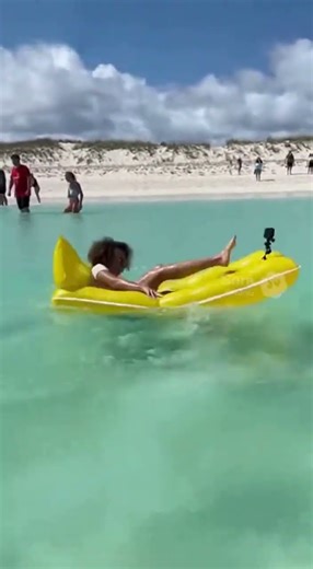 Shark Grabbed the FLOAT and Dragged It Away! 😱🦈 #shark