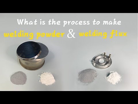 What is the process to make welding powder & welding flux???|MOSTRO|2023