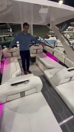 3.1K views · 61 reactions | Follow Jake along at the Atlanta Boat Show to get an inside look at the LS9 Surf featuring a thoughtful layout.  https://reg.al/regal-atlantaboatshow | Regal Boats | Facebook